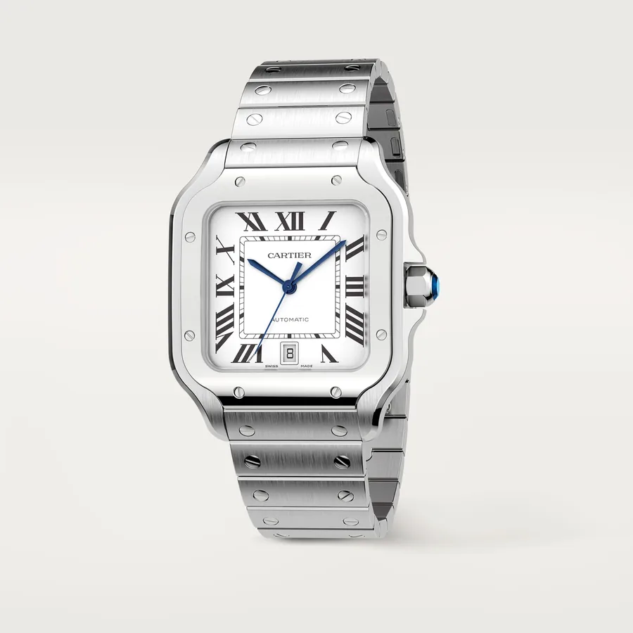 Cartier Santos de Cartier Large Model CRWSSA0018 — angle
