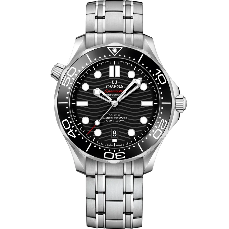 Omega Seamaster Diver 300M 42mm, steel on steel 210.30.42.20.01.001 — hero